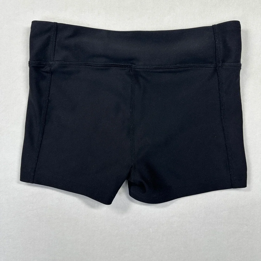 Under Armour Compression Shorts Small Black HeatGear Athletic Gym Yoga Sporty S